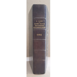 Manuel pratique des transports par chemins de fer (10° édition) -...