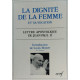 La dignite de la femme et sa vocation