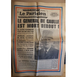 Le Parisien libéré - Mercredi 11 Novembre 1970 - Edition de...
