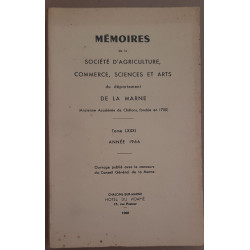 Mémoires du département de la Marne - Tome 81