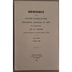 Mémoires du département de la Marne - Tome 98