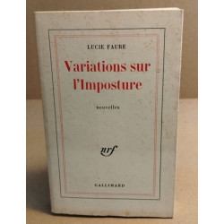 Variations sur l'imposture - nouvelles