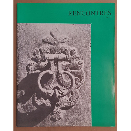 Rencontres N°75 - Association Carpentrassienne de Diffusion Culturelle