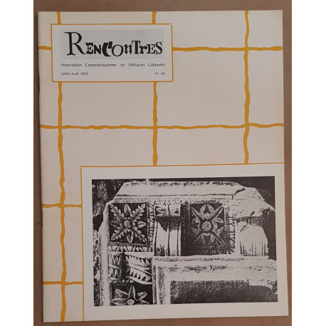 Rencontres N° 46 - Association Carpentrassienne de Diffusion...