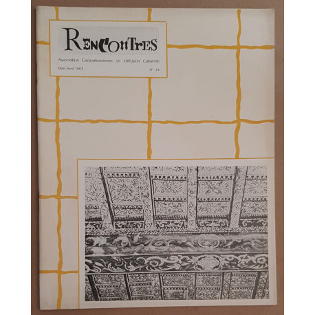 Rencontres N° 44 - Association Carpentrassienne de Diffusion...