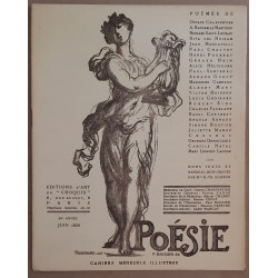 Poésie - Cahiers mensuels illustrés Juin 1929