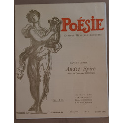 Poésie - Cahiers mensuels illustrés N°7 - Juillet 1931