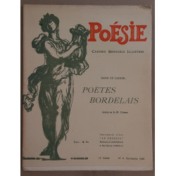 Poésie - Cahiers mensuels illustrés N°9 - Septembre 1936