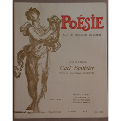 Poésie - Cahiers mensuels illustrés N°6 - Juin 1932