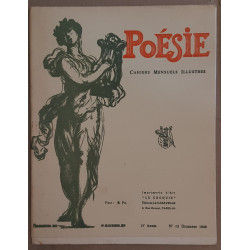 Poésie - Cahiers mensuels illustrés N°12 - Décembre 1936