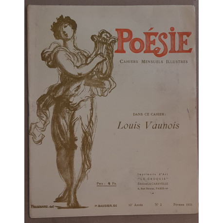 Poésie - Cahiers mensuels illustrés N°2 - Février 1931