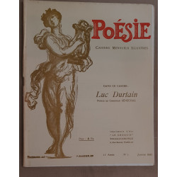 Poésie - Cahiers mensuels illustrés - N°1 - Janvier 1932