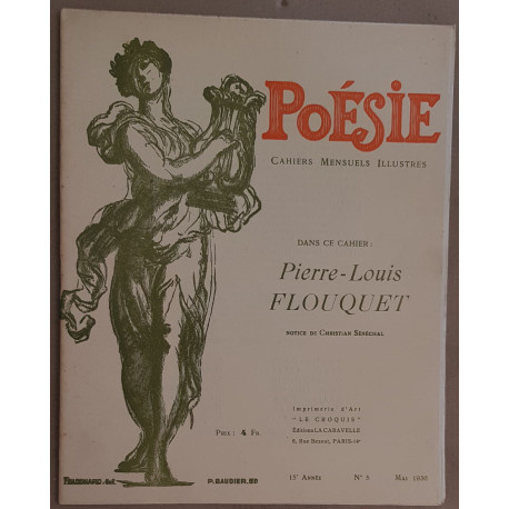Poésie - Cahiers mensuels illustrés - N°5 - Mai 1936
