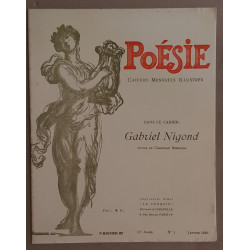 Poésie - Cahiers mensuels illustrés - N°1 - Janvier 1936