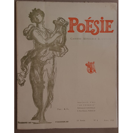 Poésie - Cahiers mensuels illustrés - N°4 - Avril 1936