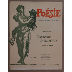 Poésie - Cahiers mensuels illustrés - N°8 - Aout 1936