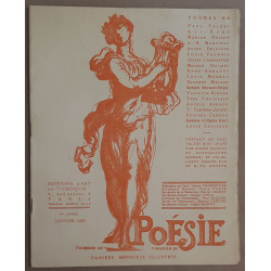 Poésie - Cahiers mensuels illustrés - Janvier 1929