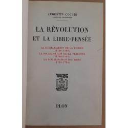 La Révolution et la Libre-Pensée - La socialisation de la pensée...