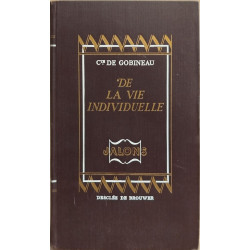De la vie individuelle/ texte en français et allemand en regard
