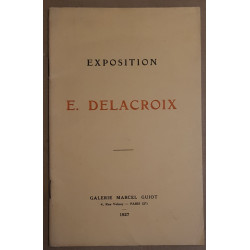 Exposition Eugène Delacroix - Oeuvre gravé et dessins - Novembre/...