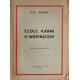 Ecole karmi d'inspiration