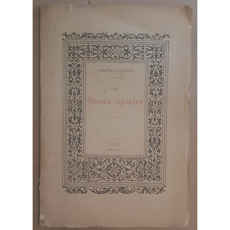 Le musée Spitzer / Dédicace