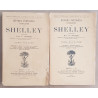 Shelley - Oeuvres poétiques complètes - Tome I et II (2° édition)