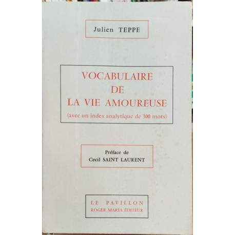 Vocabulaire de la vie amoureuse