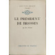 Le president de brosses