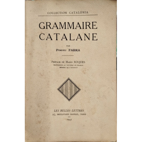 Grammaire catalane