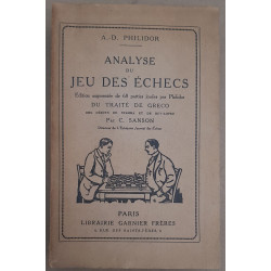 Analyse du jeu des échecs et du traité de Greco