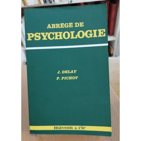 Abrégé de psychologie