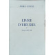 Livre d'heures / journal 1956-1985