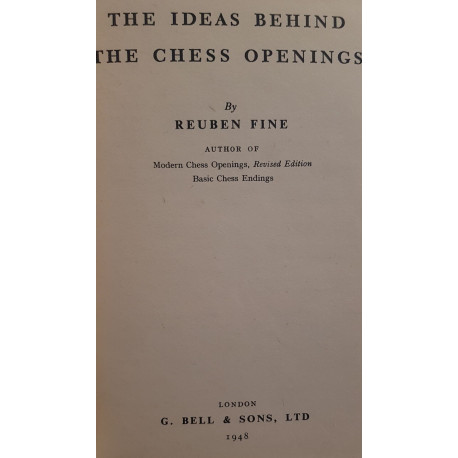 The ideas behind the chess openings