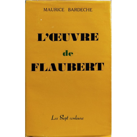 L'oeuvre de Flaubert