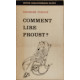 Comment lire Proust