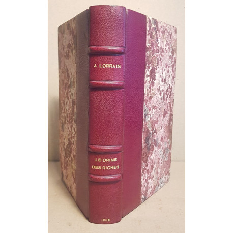 Le crime des riches (1° édition)