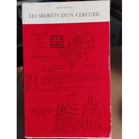 Les secrets d'un cercueil/ edition originale
