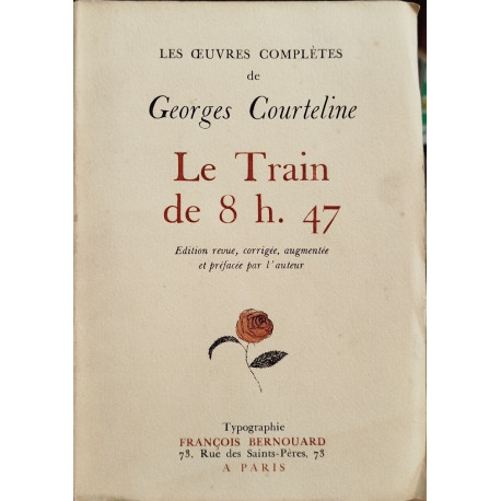 Le train de 8H.47 /exemplaire numéroté sur vergé
