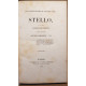 Stello (oeuvres complètes- VII)