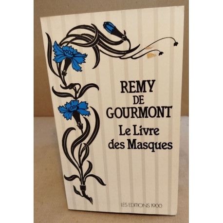 Le livre des masques