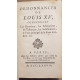 Ordonnances de Louis XV concernant les donations les insinuations...