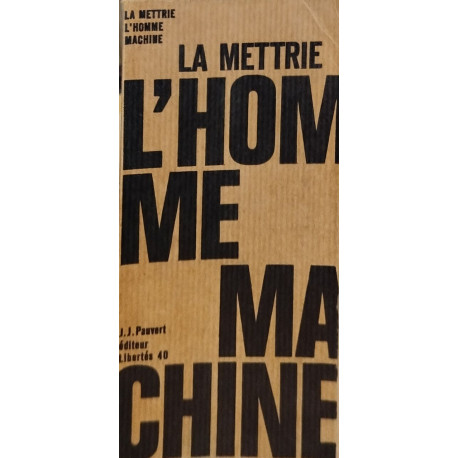 L'homme machine