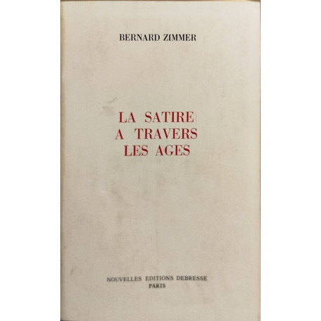 La satire à travers les ages