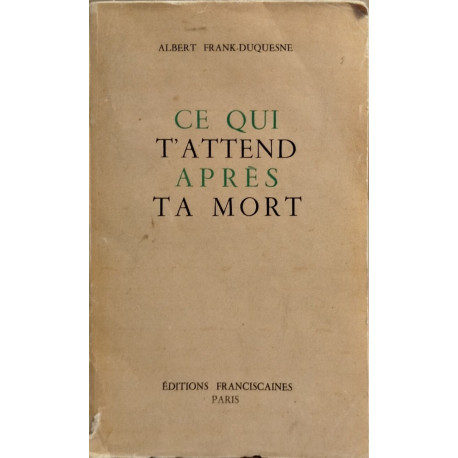 Ce qui t'attend aprés la mort