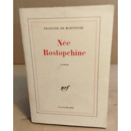 Née Rostopchine