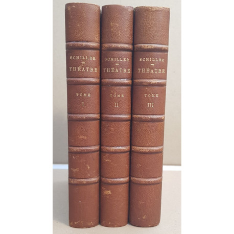 Théatre - traduction nouvelle par M.X. Marmier (6° édition) - 3...
