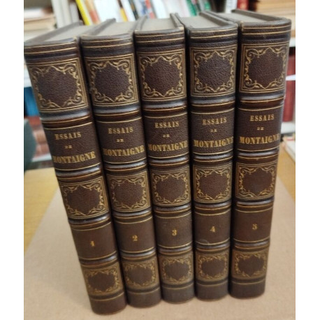 Essais de Michel de Montaigne édition selon l'orthographe de...