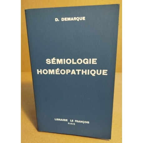 Sémiologie homéopathique