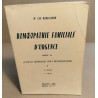 Homéopathie familiale d'urgence